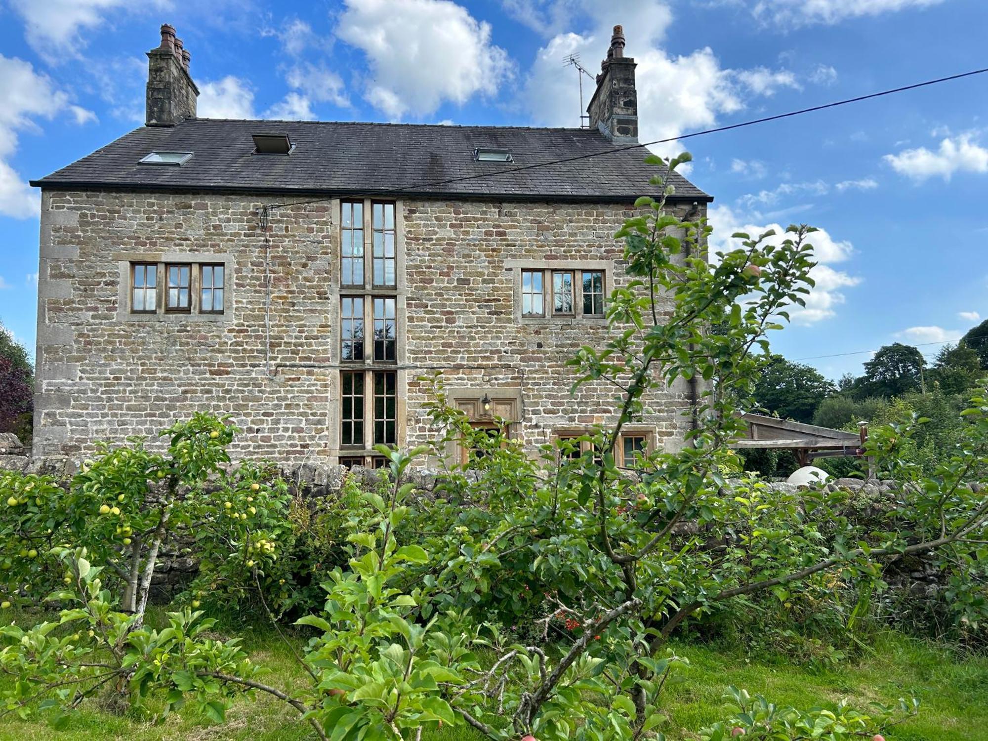 Large Country Farmhouse Waddington  Exterior foto
